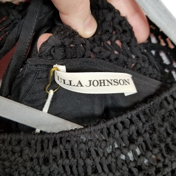Ulla Johnson Uma Macrame Silk Top NWT - Picture 7 of 9